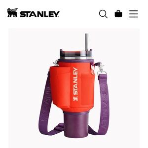 The All Day 40 OZ Quencher Carry-All In Tigerlilly Plum